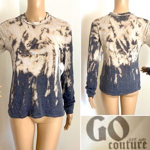BNWT GO COUTURE Tie Dye Knit Pullover